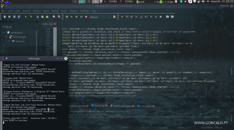2020-02-24 – Math – Geometry – Trigonometry – Triangle Detection – C++