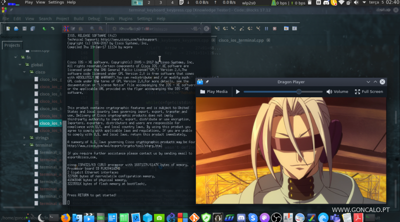 2020-05-05 - A criar um Simulador de Cisco IOS em Linux em C++