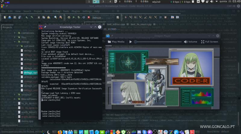 2020-05-21 - Continuando com o Simulador Cisco IOS em C++