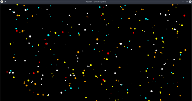 2020-05-21 - Estrelas em Python, com o Turtle