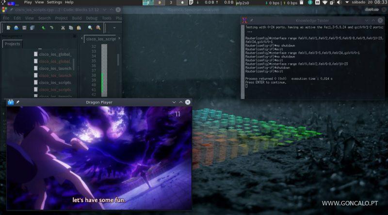 2020-06-20 - Networking - Simulador do Cisco IOS - Alterar várias interfaces em simultâneo, em C++