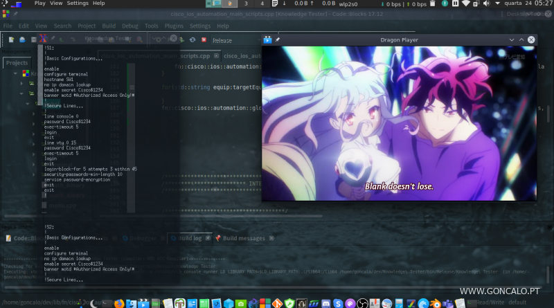 2020-06-24 - Networking - Criando uma pequena linguagem para configuração automática de routers com Cisco IOS em C++