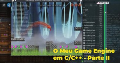 O Meu Game Engine em C C++ - Parte II (Plataformas e um Shooter, Scanlines, Profundidade) 2020-11-05
