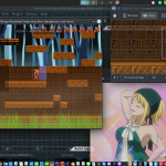2020-11-30 - Testes de Colisões Laterais no meu Game Engine em C/C++...