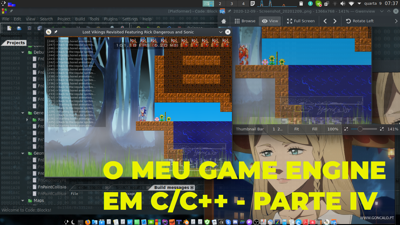 2020-12-09 - O Meu Game Engine em C/C++ - Parte IV (Mapas de nível ...