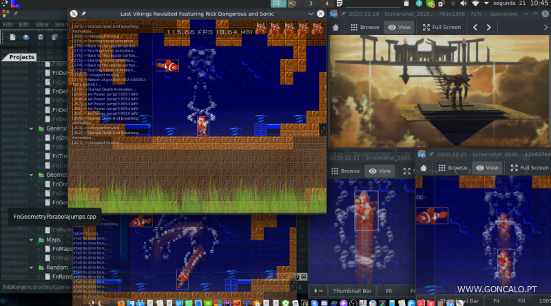 2020-12-21 - Simulando a realidade através da Matemática (Water Physics) no meu Game Engine em C/C++...