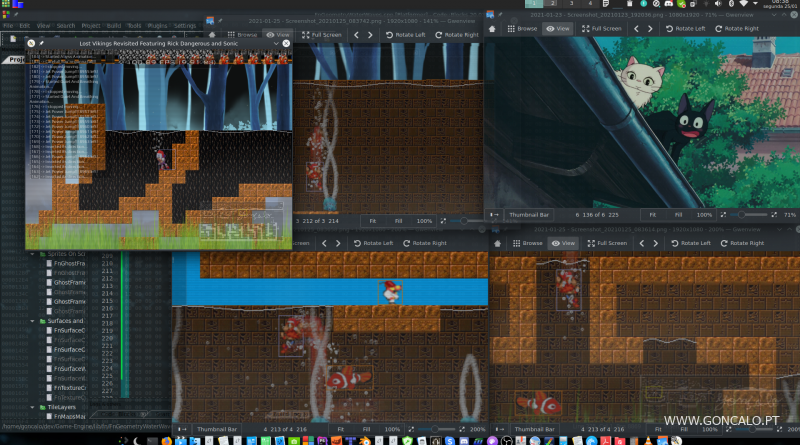 2021-01-24 - Vendo as ondas em tempo real no meu game engine em C/C++…