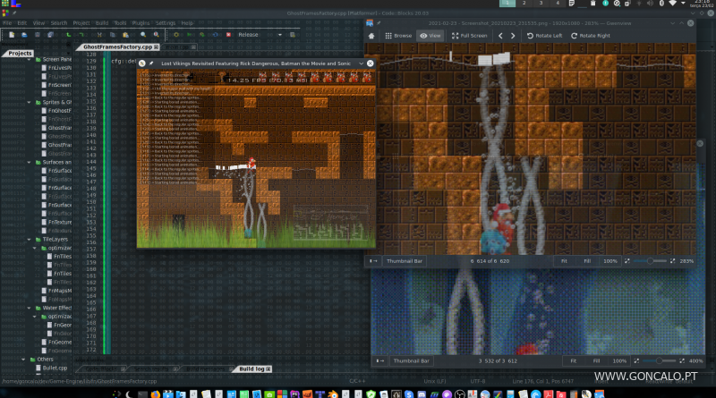2021-02-23 - Melhorando a performance dos scripts das bolhas de ar na água no meu Game Engine em C/C++...