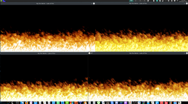 2021-03-21 - Tentando encontrar as cores perfeitas para um fogo perfeito, em C/C++...
