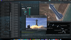 2021-04-25 - Começo do projecto de Simulação da StarShip da SpaceX, em C/C++...