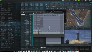 2021-05-02 - Migração da simulação de Física de Rockets para o Game Engine, em C/C++...