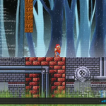 2021-07-11 - Um pequeno exemplo de como fica a chuva no meu Game Engine em C/C++...