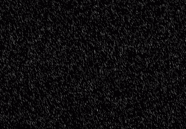 2021-07-24 - A testar gotas de chuva, com vento, para o meu Game Engine, em C/C++...