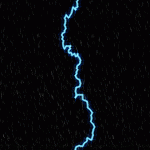 2021-08-06 - Exemplo de Relâmpagos com Chuva, em C/C++...