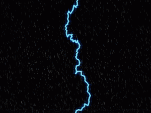 2021-08-06 - Exemplo de Relâmpagos com Chuva, em C/C++...