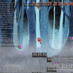 2021-08-31- A chuva no meu Game Engine em C/C++, a uns 30 FPS...