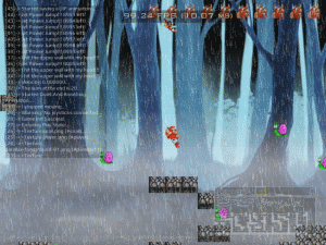 2021-08-31- A chuva no meu Game Engine em C/C++, a uns 30 FPS...