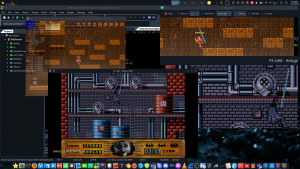 2022-07-11 - Sistema de cordas a imitar a dinâmica do jogo Batman the Movie, no meu Game Engine em C++...