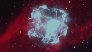 2022-09-04 - Simulação estelar com nebulosa em forma de "G" para celebrar o meu aniversário... :P