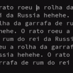 2022-11-06 - Cursor completo, e começo da edição de texto, na minha GUI em C++...