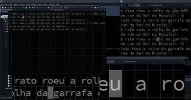 2022-11-14 - A testar o meu editor de texto, criado do zero para o meu Game Engine e a minha GUI em C++...