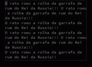 2022-11-15 - O meu editor de texto low-level, criado do zero em C++, em funcionamento, com vídeo...