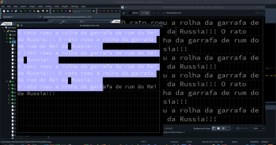 2022-11-27 - Adicionando selecção de textos, copy e paste, etc, ao meu Editor de Texto, criado do zero em C++...