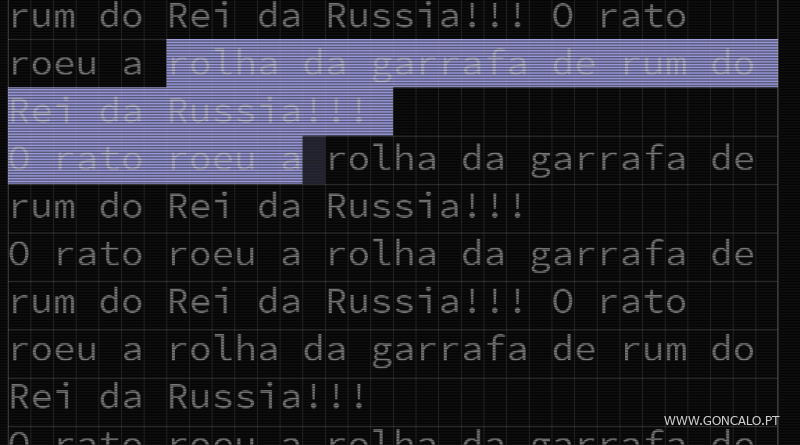 2022-12-02 - Editor de Texto criado do zero em C++, píxel a píxel, já com Cut/Copy e Paste, select text, shortcuts, etc...