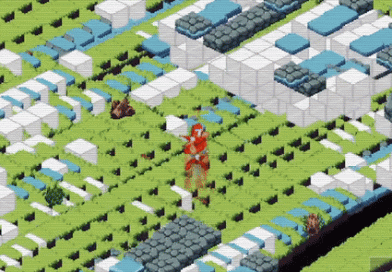 2023-10-06 - Vistas diferentes Isométricas, e efeitos 3D no sistema isométrico do meu Game Engine em C++...