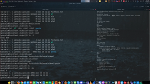 Linux Terminal 1 - Parâmetros de Comandos, Ficheiros e Pastas, Inodes, Consola, Históricos...