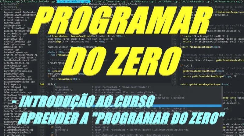 Curso de Aprender a Programar do Zero...