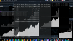 2024-01-12 - Back-Testers já com um dos meus sistemas reais a calcular lucros entre 2002-2003 no EUR/USD com boas performances e gráficos melhorados, em C++...
