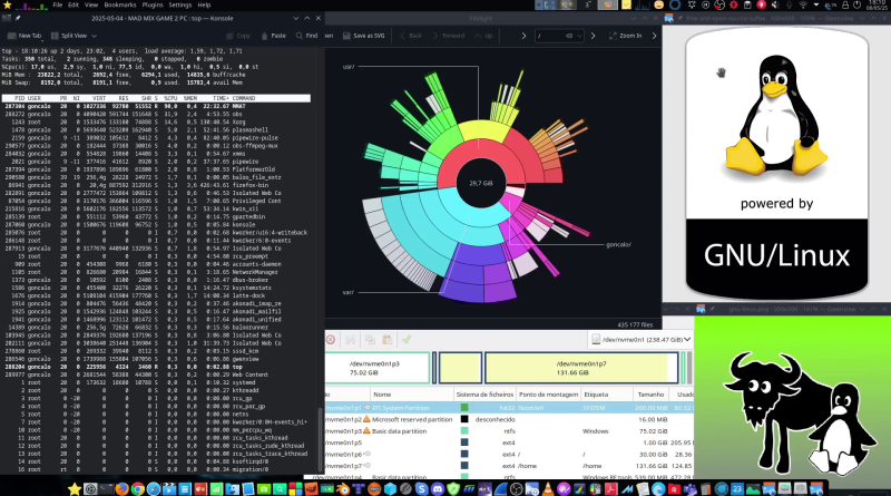 Curso Linux Terminal - Linux: Disco cheio. Servidor a crashar. Não se pode apagar nada? Como salvar o sistema...