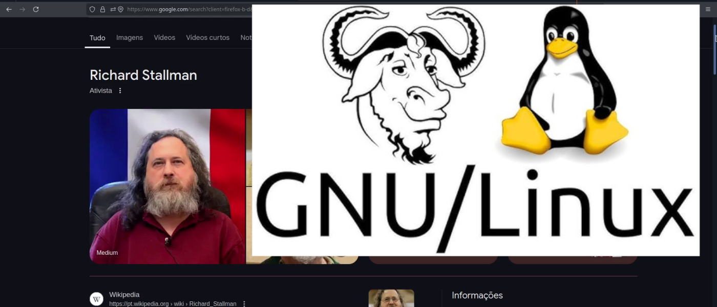 2025-05-03 - Curso Linux Terminal (Extra) – É GNU/Linux, não apenas Linux! Linux é apenas o kernel não é o sistema operativo inteiro...