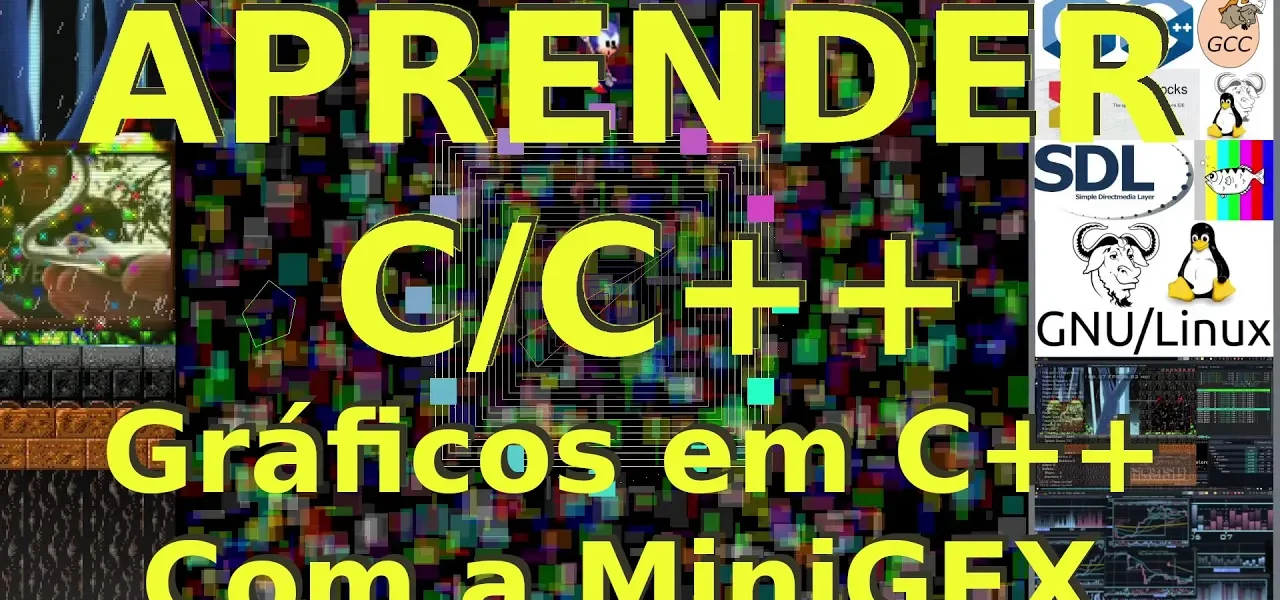 Projecto Mini Biblioteca Gráfica com SDL2 para Aprendizagem e Ensino, em C++...