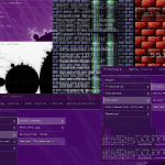 2026-06-08 - Uso de fontes Bitmap, melhoria de performance, e menus GUI no meu Explorador de Fractais e Game Engine em C++...